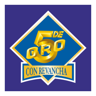 5 de Oro Revancha Logo PNG Vector