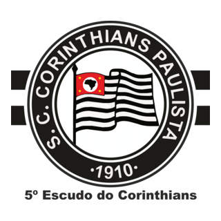 5º Escudo do Corinthians Logo PNG Vector