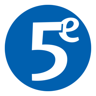 5e Logo PNG Vector