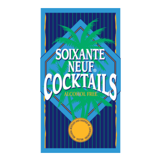 69 Cocktails Logo PNG Vector