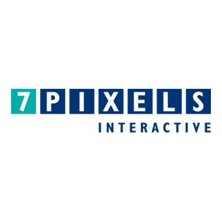 7 Pixels Interactive Logo PNG Vector