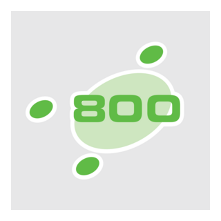 800 Logo PNG Vector