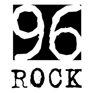 96 Rock Logo PNG Vector