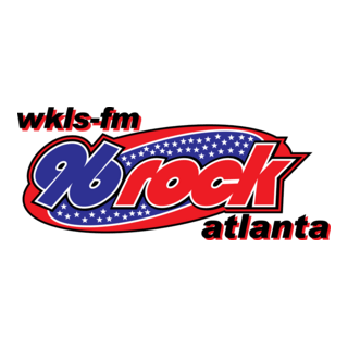 96 Rock WKLS FM Logo PNG Vector