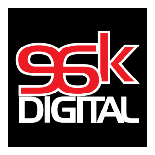 96K Digital Logo PNG Vector