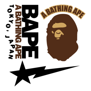 A Bathing Ape Logo PNG Vector