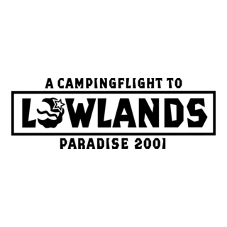 A Campingflight to Lowlands Paradise Logo PNG Vector