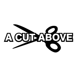 A Cut Above Logo PNG Vector