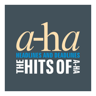 A-Ha - Headlines And Deadlines Logo PNG Vector