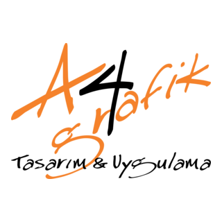 A4 Grafik Logo PNG Vector