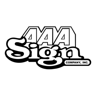 AAA Sign Company, Inc. Logo PNG Vector