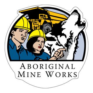 Aboriginal Mine Works Logo PNG Vector