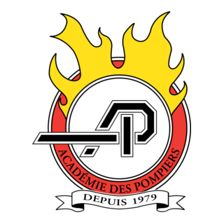 Academie des Pompiers Logo PNG Vector