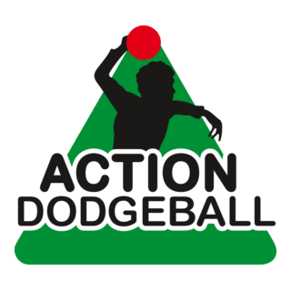 Action Dodgeball Logo PNG Vector