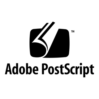 Adobe Postscript Logo PNG Vector