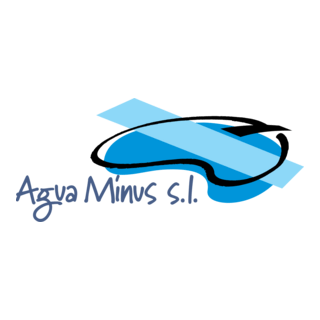 Agua Minus Logo PNG Vector