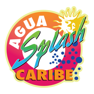 Agua Splash Caribe Logo PNG Vector