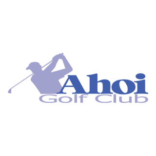 Ahoi Golf Club Logo PNG Vector