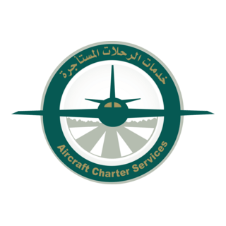 Aircraft Charter Services Logo PNG Vector