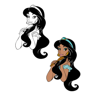 Aladdin - Jazmin Logo PNG Vector