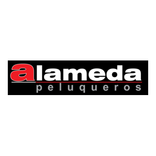 Alameda Peluqueros Logo PNG Vector