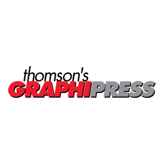 Albury Wodonga printing Thomsons Graphipress Logo PNG Vector