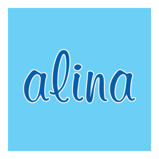 Alina Logo PNG Vector