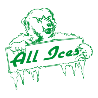 ALL ICES - Gelateria Logo PNG Vector