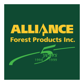 Alliance Forest Products Logo PNG Vector