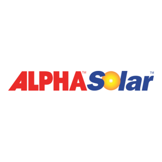 Alpha Solar Logo PNG Vector