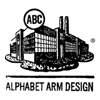 Alphabet Arm Design Logo PNG Vector