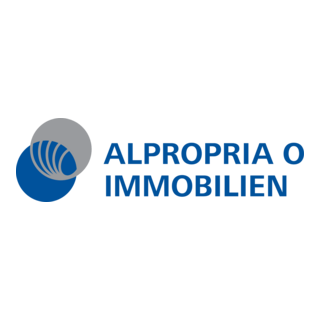 Alpropria O Immobilien Logo PNG Vector