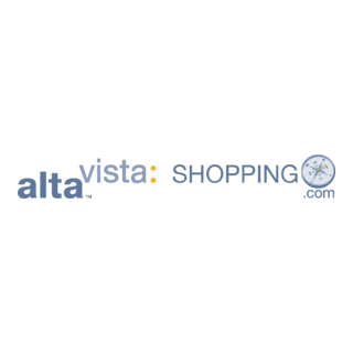 AltaVista Shopping Logo PNG Vector