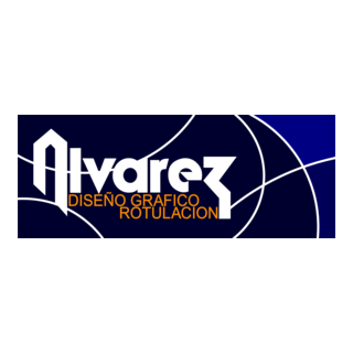 Alvarez - Diseno Grafico y Rotulacion Logo PNG Vector
