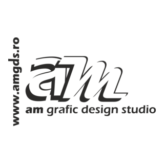 AM Grafic Design Studio Logo PNG Vector