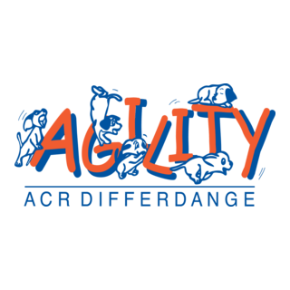 amateurs du chien de race agility Logo PNG Vector