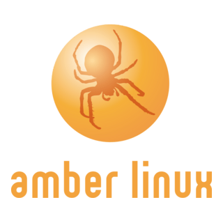 Amber Linux Logo PNG Vector