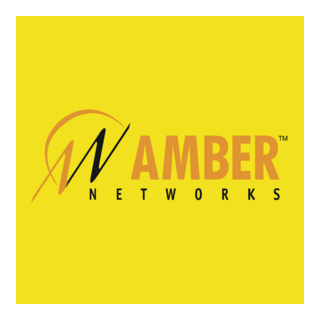 Amber Networks Logo PNG Vector