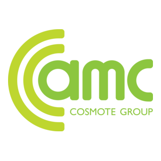 AMC Albanian Mobile Communications Logo PNG Vector