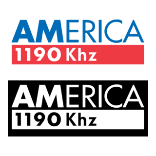 America 1190 AM Logo PNG Vector