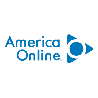 America Online Logo PNG Vector