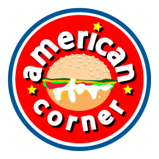 American Corner Burguer Logo PNG Vector