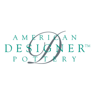 American Designer Pottery Logo PNG Vector