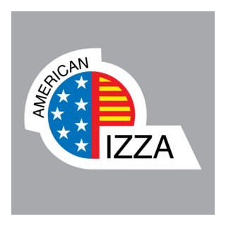 American Pizza Logo PNG Vector
