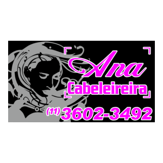 ana cabeleireira Logo PNG Vector