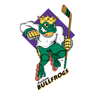 Anaheim Bullfrogs Logo PNG Vector