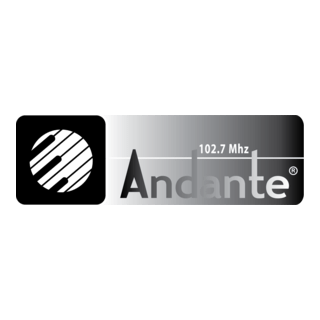 Andante Radio FM Logo PNG Vector