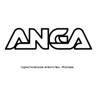 Anga Travel Agency Logo PNG Vector