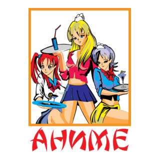 Anime Logo PNG Vector