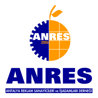 Anres Antalya Reklam Sanayicileri Dernegi Logo PNG Vector